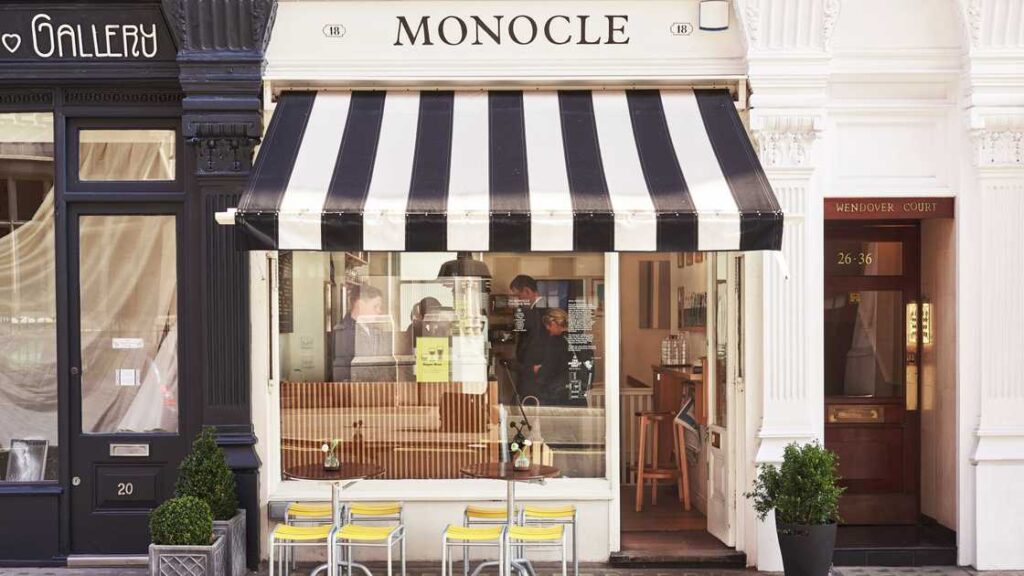 The Monocle Café Exterior Image