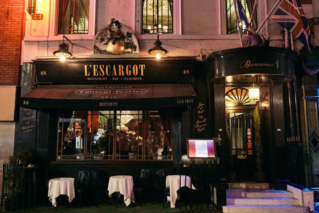 L’escargot Restaurant - Hidden Gems Of London