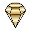 Premium Hotel Map Pin - Yellow Diamond